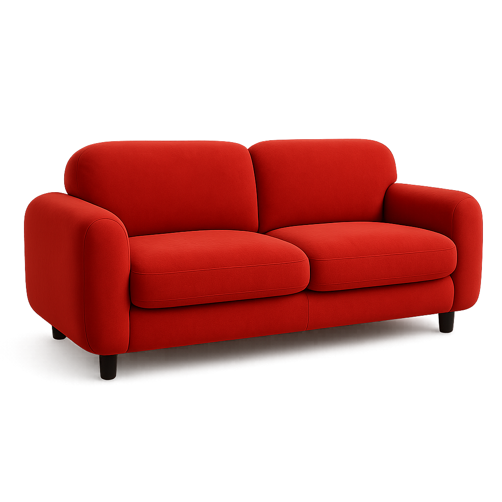 ROSA sofa rød 2-personers